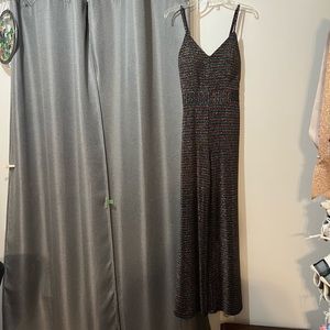 Multicolored shimmering jumpsuit